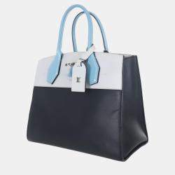 Pre Owned Louis Vuitton Two-Tone Leather City Steamer MM Shoulder Bag