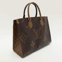 Louis Vuitton Reverse Monogram Canvas Giant Onthego MM Bag