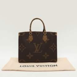 Louis Vuitton Reverse Monogram Canvas Giant Onthego MM Bag