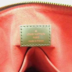 Pre Owned Louis Vuitton Ebene Damier Evora MM Handbag