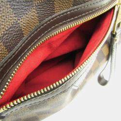 Pre Owned Louis Vuitton Ebene Damier Evora MM Handbag