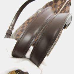 Pre Owned Louis Vuitton Ebene Damier Evora MM Handbag