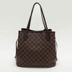 Louis Vuitton Damier Ebene Canvas Neverfull MM Bag