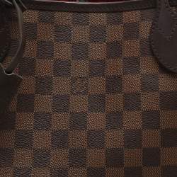 Louis Vuitton Damier Ebene Canvas Neverfull MM Bag
