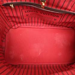 Louis Vuitton Damier Ebene Canvas Neverfull MM Bag