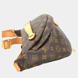 Louis Vuitton Body Monogram Bum Canvas Brown Waist Bag