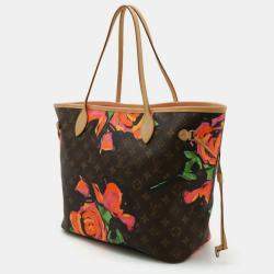 Louis Vuitton Monogram Rose Neverfull Mm Tote Bag