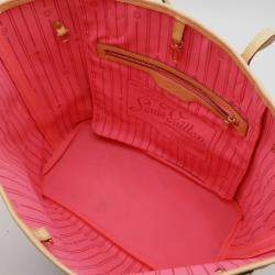 Louis Vuitton Monogram Rose Neverfull Mm Tote Bag