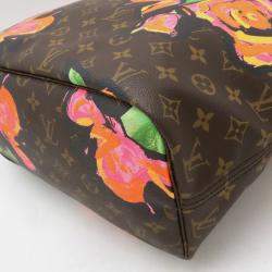 Louis Vuitton Monogram Rose Neverfull Mm Tote Bag