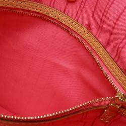 Louis Vuitton Monogram Rose Neverfull Mm Tote Bag