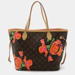 Louis Vuitton Monogram Rose Neverfull Mm Tote Bag