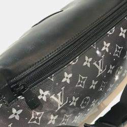 Louis Vuitton Canvas Black Silver Monogram Galaxy Discovery Bum Bag