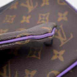 Louis Vuitton Monogram Macassar Trio Black Shoulder Bag