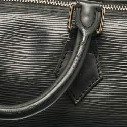 Pre Owned Louis Vuitton Black Epi Leather Speedy 25 Bag