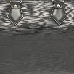 Pre Owned Louis Vuitton Black Epi Leather Speedy 25 Bag