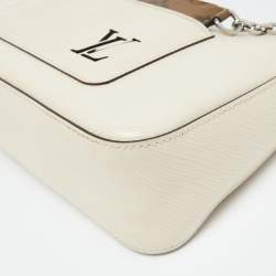 Pre Owned Louis Vuitton Cream EPI Leather Marelle Bag