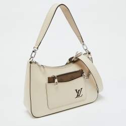 Pre Owned Louis Vuitton Cream EPI Leather Marelle Bag