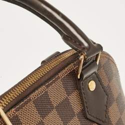 Pre Owned Louis Vuitton Damier Ebene Canvas Alma BB Bag