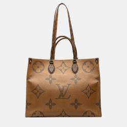 Louis Vuitton Brown Monogram Reverse Giant OnTheGo GM