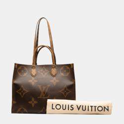 Louis Vuitton Brown Monogram Reverse Giant OnTheGo GM