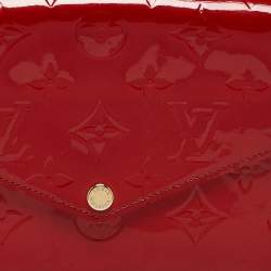 Louis Vuitton Cerise Monogram Vernis Felicie GM Pochette