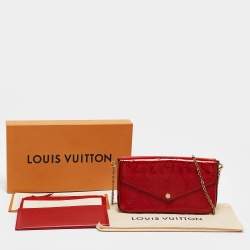 Louis Vuitton Cerise Monogram Vernis Felicie GM Pochette