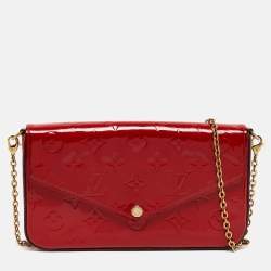 Louis Vuitton Cerise Monogram Vernis Felicie GM Pochette