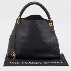 Pre Owned Louis Vuitton Bleu Infini Monogram Empreinte Leather Artsy MM Bag