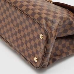 مملوكة مسبقًا Louis Vuitton Damier Ebene Canvas Ascot Bag