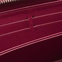 Louis Vuitton Fuchsia Epi Leather Zippy Wallet