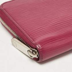 Louis Vuitton Fuchsia Epi Leather Zippy Wallet
