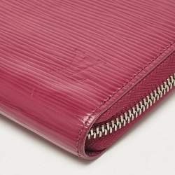 Louis Vuitton Fuchsia Epi Leather Zippy Wallet
