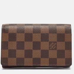 Louis Vuitton Damier Ebene Canvas Porte-Monnaie Tresor Wallet