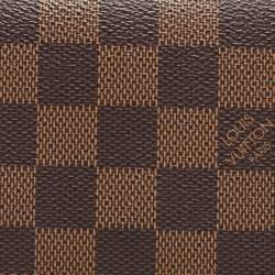 Louis Vuitton Damier Ebene Canvas Porte-Monnaie Tresor Wallet
