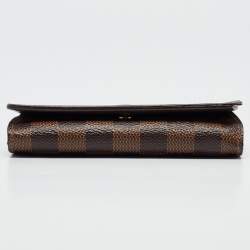 Louis Vuitton Damier Ebene Canvas Porte-Monnaie Tresor Wallet