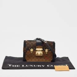 Pre Owned Louis Vuitton Reverse Monogram Canvas Trunk Clutch Bag