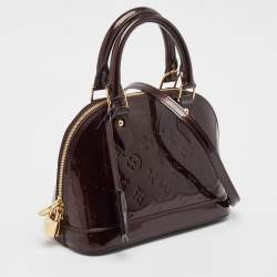 Louis Vuitton Amarante Monogram Vernis Alma BB Bag