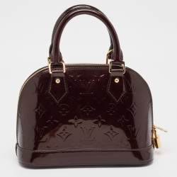 Louis Vuitton Amarante Monogram Vernis Alma BB Bag