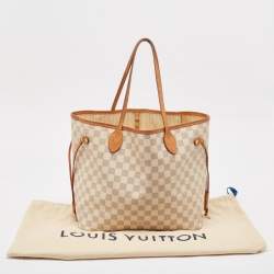 Louis Vuitton Damier Azur Canvas Neverfull MM Bag