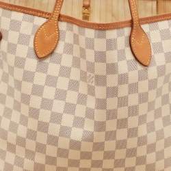 Louis Vuitton Damier Azur Canvas Neverfull MM Bag