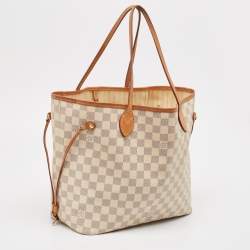 Louis Vuitton Damier Azur Canvas Neverfull MM Bag