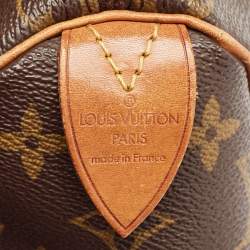 Pre Owned Louis Vuitton Monogram Canvas Speedy 25 Bag