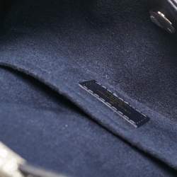 Pre Owned Louis Vuitton Navy Blue Electric Epi Leather Night Box