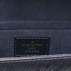 Pre Owned Louis Vuitton Navy Blue Electric Epi Leather Night Box