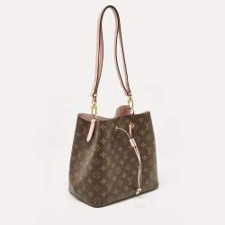 Pre Owned Louis Vuitton Rose Poudre Monogram Canvas NeoNoe MM Bag