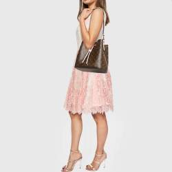 Pre Owned Louis Vuitton Rose Poudre Monogram Canvas NeoNoe MM Bag