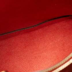 Pre Owned Louis Vuitton Coquelicot Red Monogram Canvas NeoNoe MM Bag