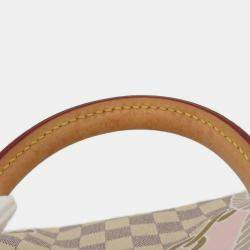 Louis Vuitton Beige Damier Azur Speedy Bandouliere Nautical Size 25