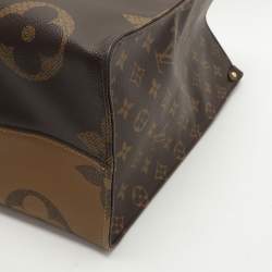 Pre Owned Louis Vuitton Reverse Monogram Canvas On The Go GM Bag