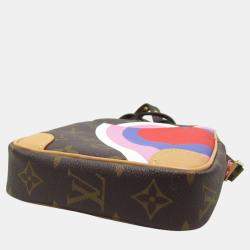 Louis Vuitton Coated Canvas Monogram Multicolor Panam Set Shoulder Bag